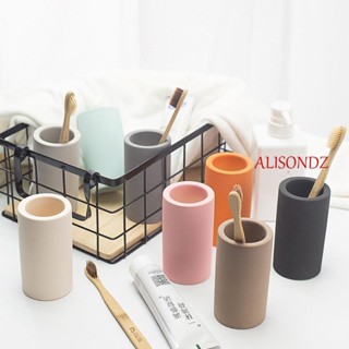 ALISONDZ ที่วางแปรงสีฟัน แบบแห้งเร็ว สําหรับห้องน้ํา