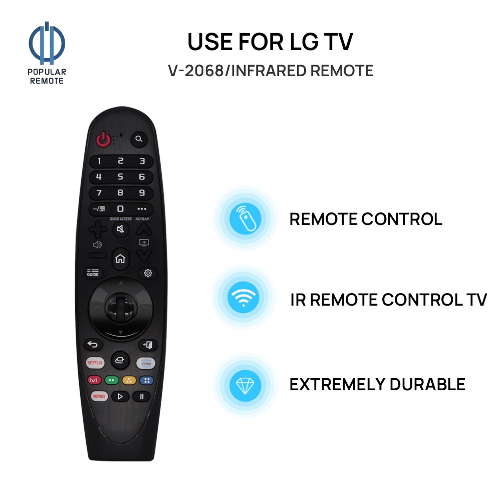 Ued MR20GA IR รีโมทคอนโทรลแทนที่สําหรับ Uesd สําหรับ LG AKB75855501 ลูกชาย75075301 AM-HR650A สมาร์ทท