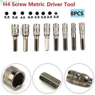 【Big Discounts】Socket Hex Nut Hex Shank PH2.0/M2.5-5.5mm Screw 8pcs/Set Drill Bit Driver Tool#BBHOOD