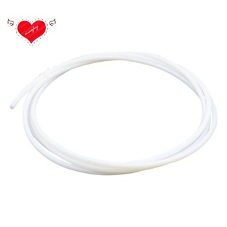 ท่อโบเวน PTFE PTFE 2 เมตร (4.0 มม. OD/2.0 มม. ID) เส้นพลาสติก 1.75 มม. สําหรับเครื่องพิมพ์ 3D