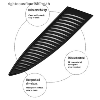 Righteousflourishs.th ใหม่ ปลอกพลาสติก ป้องกันใบมีด สีดํา สําหรับเชฟ ผลไม้ ขนมปัง