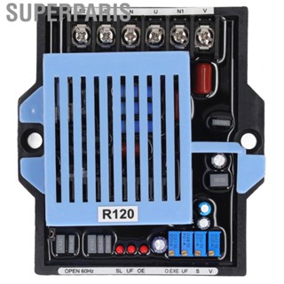 Superparis Automatic Voltage Regulator Brushless  Indicator ABS Housing Low Speed Protection AVR Board for Generator