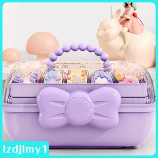 [Lzdjlmy1] กล่องเก็บเครื่องประดับ กิ๊บติดผม ปิ่นปักผม น่ารัก สําหรับเด็กผู้หญิง