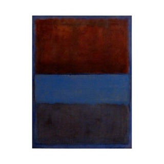 Mark Rothko ภาพวาดผ้าใบ ไร้กรอบ รูปการ์ตูนแอปสแตรกท์ โฮโลแกรม สําหรับตกแต่งบ้าน ห้องนั่งเล่น 69f 0214