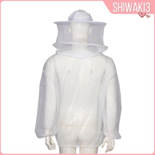 [Shiwaki3] เสื้อแจ็กเก็ต ผ้ายืด ทรงกลม สําหรับเลี้ยงผึ้ง