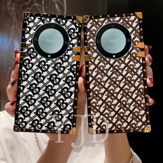 เคสโทรศัพท์มือถือ ขอบตรง ทรงสี่เหลี่ยม กันกระแทก แฟชั่นคลาสสิก สําหรับ Honor X9a X9 X8