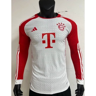 เสื้อกีฬาแขนยาว ลายทีมฟุตบอล Bayern Munich Stadium 2324 ชุดเยือน