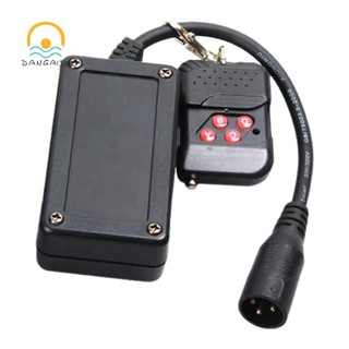 รีโมตคอนโทรลไร้สาย 3 Pins XLR แบบพกพา สําหรับเครื่องตัดหมอก DJ Stage Controller Receptor Fogging 400W 900