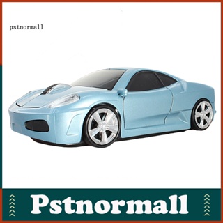 Pstnormall เมาส์ออปติคอลเล่นเกมไร้สาย 24GHz 1600 DPI USB 20 รูปรถ สําหรับผู้ชาย