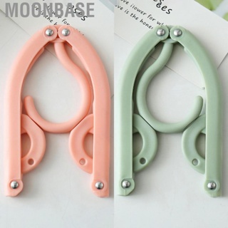 Moonbase Folding Hanger 3 Fold Design Rust Proof Portable Colored Hangers for Household Travelling Hotel