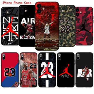 เคสซิลิโคนนิ่ม ลาย Jordan 23 RCZ50 สําหรับ iPhone 14 Plus Pro Max