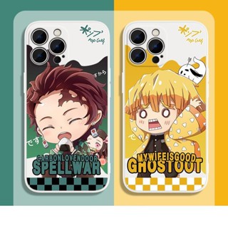 Tanjirou Demon Slayer เคสไอโฟน 11 13 12 pro max เคส iPhone 7 Plus 8 Plus Se2020 14พลัส case Xr Xs X Max cute phone cover