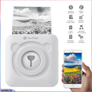 A6 Peripage Mini Portable Bluetooth Wireless Paper Photo Printer Pocket Thermal Printing Usb Connection With Paper Mobile Printer (twinkle.th)