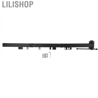 Lilishop Hanger Rack Wall‑Mounted Household 90kg Load‑ Windproof Clothes Rail