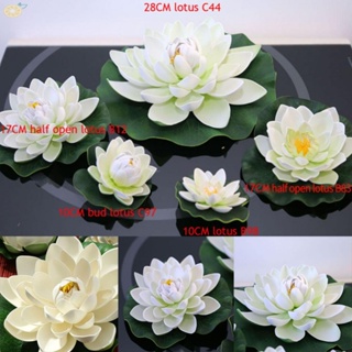 【VARSTR】Artificial Lotus Pond Pool Simulation Flower Wedding Fish Tank Floating