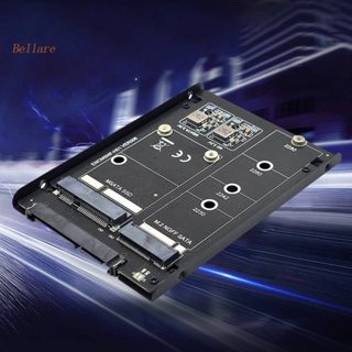 อะแดปเตอร์การ์ดโซลิดสเตทไดรฟ์ M.2 NGFF+mSATA เป็น SATA 3.0 6Gbps SSD [Bellare.th]