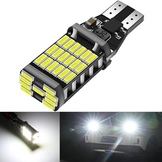 หลอดไฟถอยหลังรถยนต์ T15 W16W LED 12V 24V 4014 SMD 7000L สีขาว 1 ชิ้น