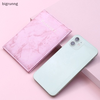 Bigrunng เคสหนัง สําหรับใส่หนังสือเดินทาง บัตร SG