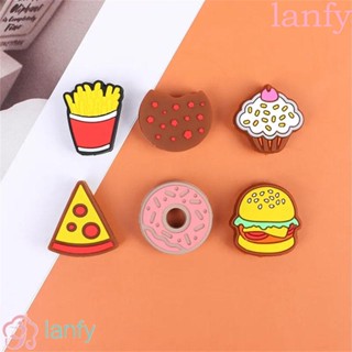 Lanfy ไม้เทนนิส โดนัท แฮมเบอร์เกอร์ ซิลิโคน คุกกี้ พิซซ่า โดนัท กันกระแทก อุปกรณ์เสริม