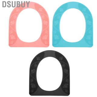 Dsubuy Washable Toilet Seat Cover  Easy To Use for Bathroom