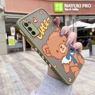 เคสซิลิโคนนิ่ม แบบใส ขอบสี่เหลี่ยม กันกระแทก สําหรับ Samsung galaxy A03s