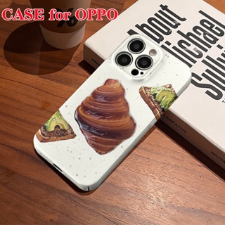 เคสมือถือ แบบแข็ง ลายอาหาร สําหรับ OPPO Reno8T 5G Reno8 Pro Reno8 Reno7 Z Reno7 Pro Reno6 Pro Reno5 Reno4 Z Reno3