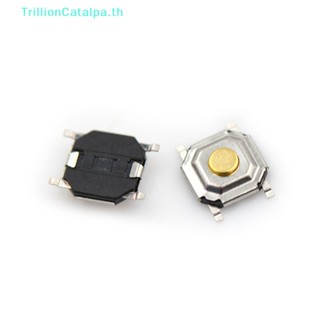 Trillioncatalpa ปุ่มสวิตช์เปิด ปิดไมโคร SMD 4pin ขนาด 4*4*1.5 มม. 20 ชิ้น