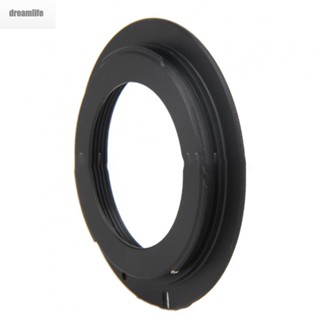 【DREAMLIFE】M42 Screw Lens To EOS Body Adapter Round Ring For Canon EOS EF Camera Mount