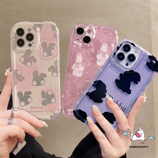 เคสโทรศัพท์มือถือนิ่ม กันกระแทก ลายการ์ตูนกระต่าย ดอกไม้น่ารัก สร้างสรรค์ สําหรับ Redmi 10C 12C 9 A1 10 A2 9C NFC 9T 9A 10A POCO F4 Redmi Note 9 8 11 10 11s 10s PRO MAX