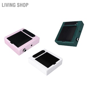  Living Shop เครื่องดูดฝุ่นเล็บความเร็วควบคุมได้ 80W ตลับกรองแบบถอดได้เสียงรบกวนต่ำวัสดุ ABS เครื่องดูดฝุ่นเล็บ