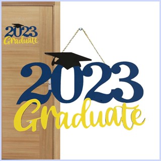 ป้ายสัญลักษณ์ Class of 2023 Grad 2023 สําหรับตกแต่งงานปาร์ตี้