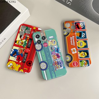 OPPO F11 Find X5 X3 Pro 5G เคสออปโป้ สำหรับ Case Creative Sesame Street เคส เคสโทรศัพท์ เคสมือถือ Protection Case