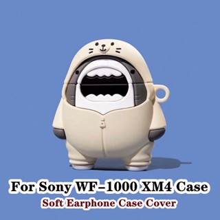 【Trend Front】เคสหูฟัง แบบนิ่ม ลายการ์ตูนอนิเมะ สําหรับ Sony WF-1000 XM4 WF-1000 XM4