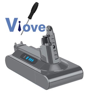 อะแดปเตอร์แบตเตอรี่ V10 พร้อมไขควง 21.6V แบบเปลี่ยน สําหรับเครื่องดูดฝุ่น Dyson V10 SV12 V10 Fluffy V10 Animal Absolute