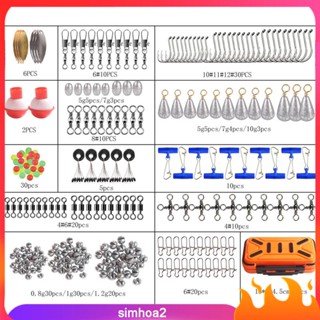 [Simhoa2] ชุดอุปกรณ์ตกปลา เหยื่อตกปลา 254 ชิ้น สําหรับปลาเทราท์ ปลาคาร์พ