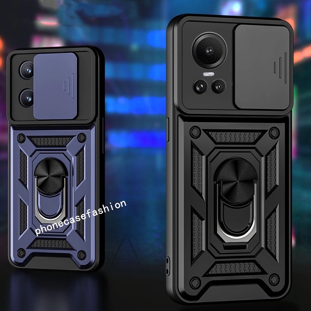 เคสโทรศัพท์มือถือแบบแข็ง กันกระแทก พร้อมแหวนแม่เหล็กตั้งโทรศัพท์ สําหรับ oppo reno 11F 11 10 pro Plus 5G 2023 Reno10 10pro 10pro+