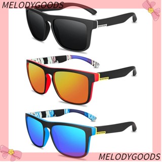 Melodg แว่นตากันแดด เลนส์โพลาไรซ์ ทรงสี่เหลี่ยม สําหรับผู้ชาย ผู้หญิง UV400