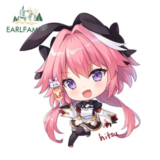 Earlfamily สติกเกอร์ไวนิล กันน้ํา กันรอยขีดข่วน สําหรับติดตกแต่งรถยนต์ Fate Apocrypha Astolfo 13 ซม. x 9.3 ซม.