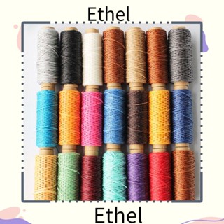 Ethel1 ด้ายเคลือบแว็กซ์ 50 เมตร สําหรับเย็บผ้า DIY