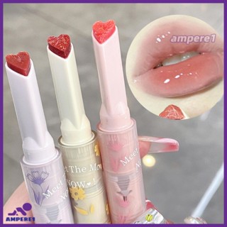 Gegebear Heart Shape Lipstick Moist Waterproof Charming CAN Not Fade Color Non-Stick Cup -AME1 -AME1