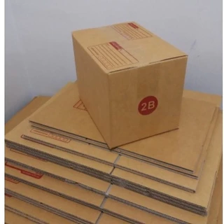 กล่องไปรษณีย์ เบอร์ 2B ขนาด 17×25×18 ซม. กล่องพัสดุฝาชน แพ็ค 20 ใบ หนา 3 ชั้น ราคาส่ง พร้อมส่ง Boxworld ราคาโรงงาน