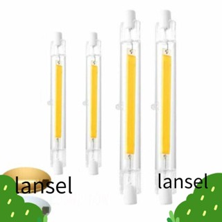 LANSEL Lansel R7S หลอดไฟ LED สปอตไลท์ หลอดแก้ว โคมไฟหรี่แสงได้