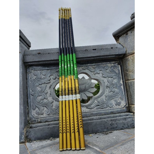 [ราคาถูก] คันเบ็ดมือ Sekio Old Devil 6H พร้อมปลายพิเศษ คันคาร์บอน ขนาด 3.6m ถึง 7.2m