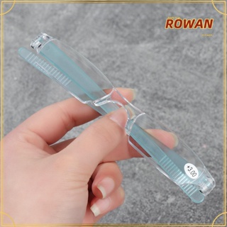 Rowans แว่นตาอ่านหนังสือ พร้อมเคส สําหรับผู้ชาย และผู้หญิง