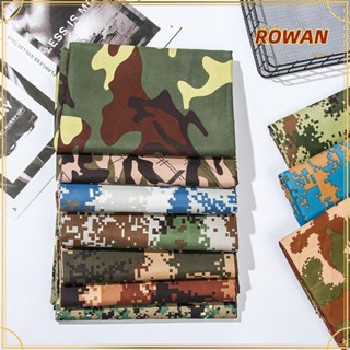 ROWANS ผ้าพิมพ์ลายพราง ขนาด 150x100 ซม. 10 สี สําหรับเย็บเสื้อผ้า