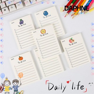 Daphne กระดาษโน๊ตมีกาว DIY สําหรับตกแต่งไดอารี่