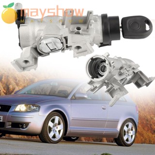 Mayshow สวิตช์ล็อคประตู สําหรับ Audi A3 8P Touran Golf 1K0905851B สําหรับ VW ล็อคกระบอกจุดระเบิด สวิตช์สตาร์ทเตอร์