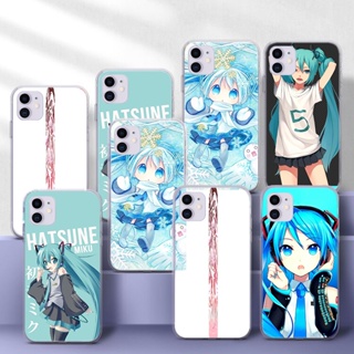 เคสโทรศัพท์มือถือแบบนิ่ม ลายอะนิเมะ Hatsune Miku SXC11 สําหรับ Samsung A01 EU A10 A10S A11 A20 A30 A20S A21S A30S A5 A50