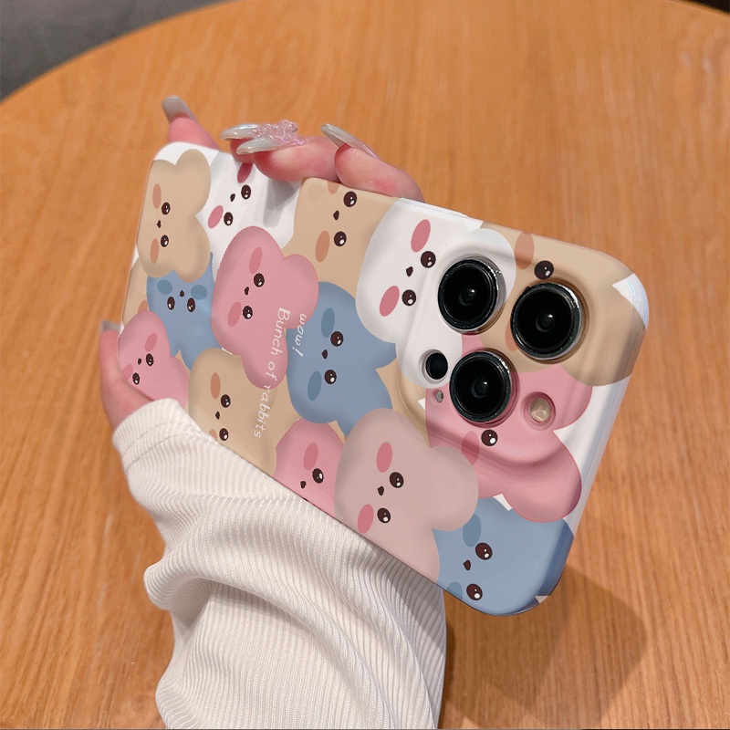 ฟิล์มแข็ง ลายการ์ตูนน่ารัก สําหรับ Realme 3 5 5s 5i 6i 6 7 7i C17 8 9 10 C2 C20 C11 C12 C25 C25s C33 C55 2021 C21Y C25Y C35 Narzo 20 30A 50A Prime Pro Plus 5G เคส | Flk 080