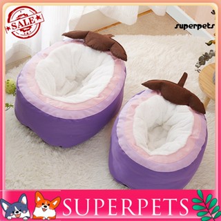 Superpets รังนกกึ่งปิด ให้ความอบอุ่น ซักทําความสะอาดได้ เหมาะกับหน้าหนาว สําหรับสัตว์เลี้ยง แมว